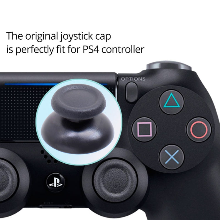 For PS4 10pcs Controller Joystick Mushroom Cap, for PS4 Grey