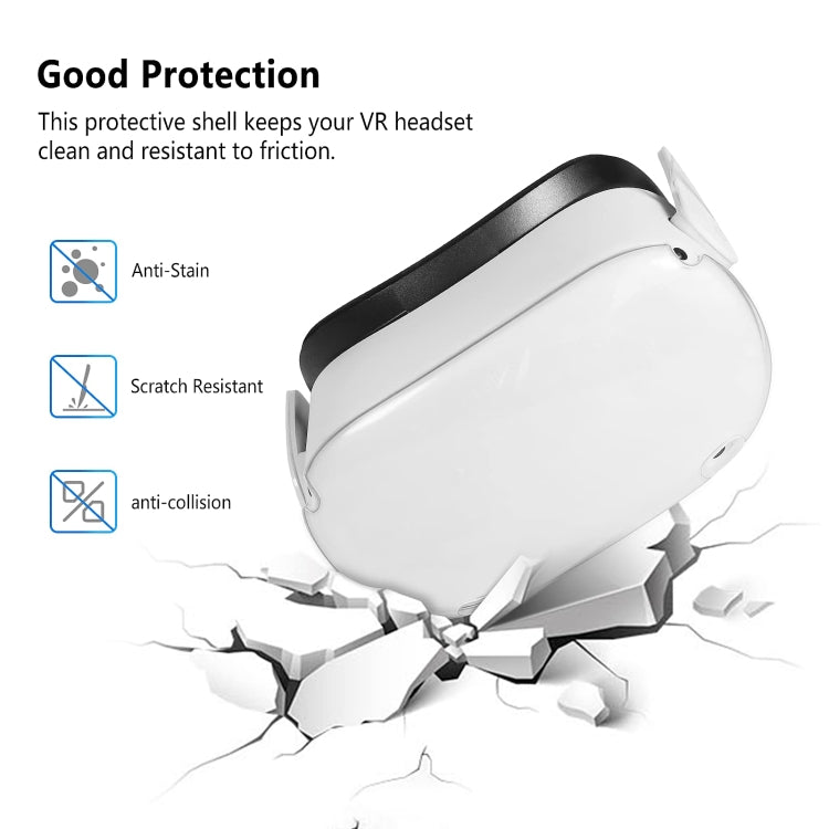 For Meta Quest 2 VR Front Cover Protective Face Shell