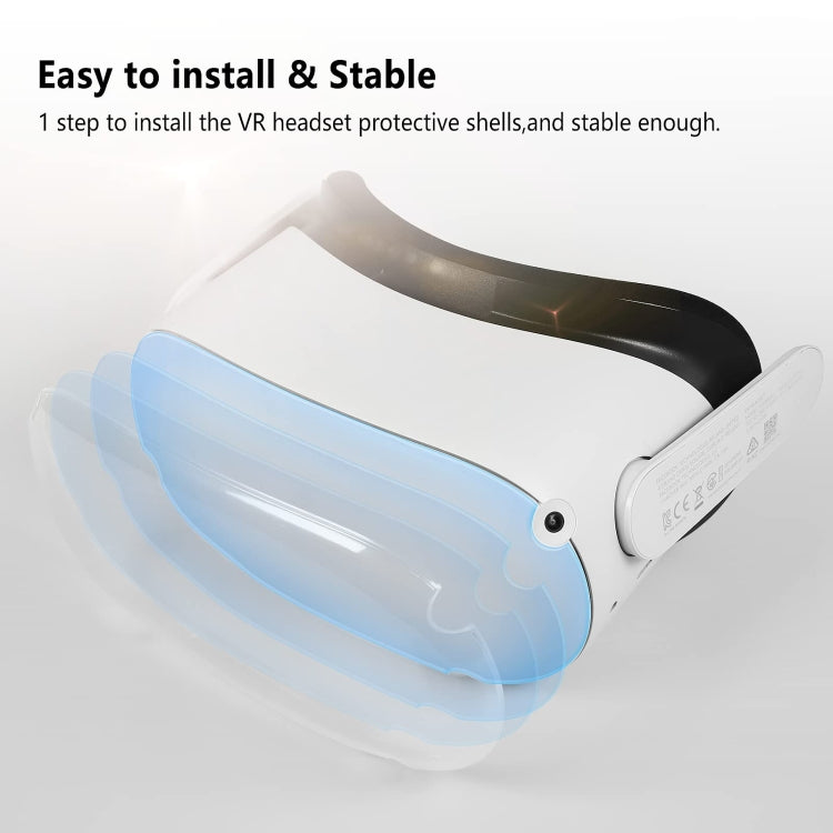 For Meta Quest 2 VR Front Cover Protective Face Shell