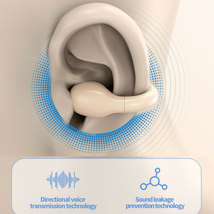 M10 IPX5 Waterproof Ear Clip Bluetooth Earphones, Style:, M10 Single Black, M10 Single White, M10 Single Pink, M10 Single Skin Color, M10 Single Green, M10 Doble Green, M10 Doble Skin Color, M10 Doble Black, M10 Doble White, M10 Doble Pink