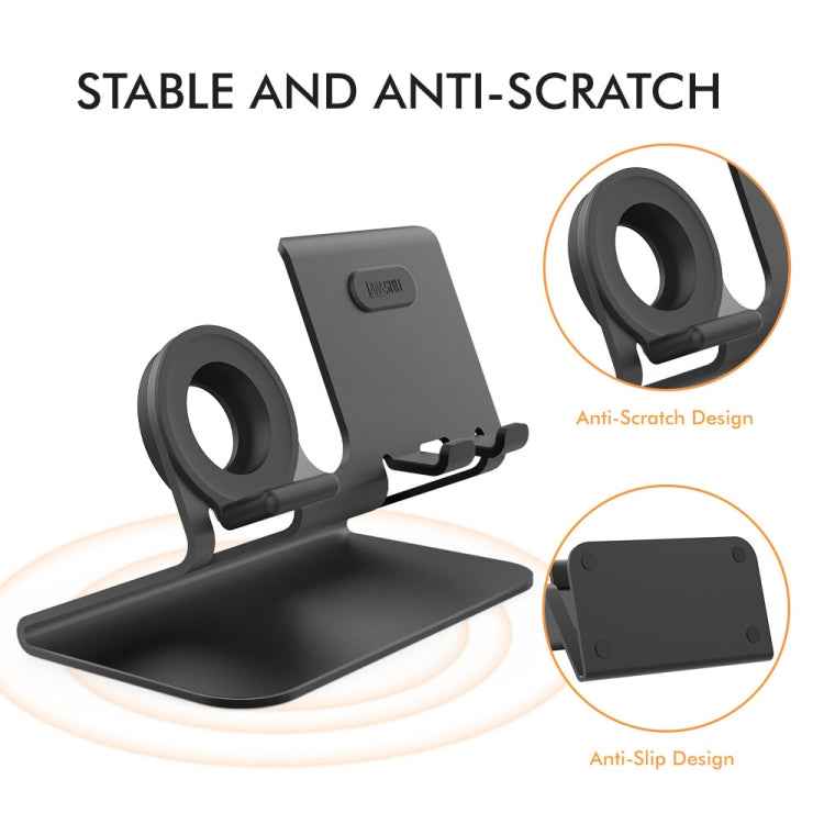 AhaStyle ST04 Aluminum Alloy Charging Base, For 4-8 inch Smart Phone&Apple Watch Series