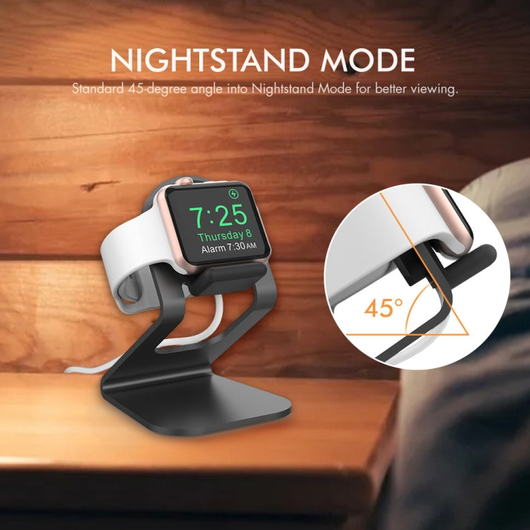 AhaStyle ST03 For Apple Watch Series Aluminum Alloy Stand Base, ST03 (Silver)