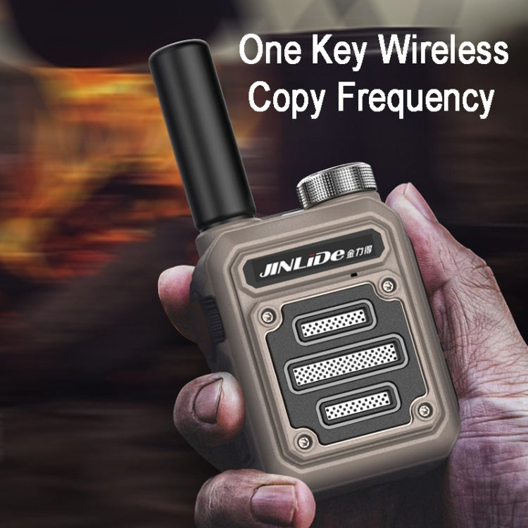 JINLIDE 3-5km 8W 6000mAh Hand-held Walkie Talkie Wireless Copy Frequency Ham Radio, G63 (Yellow), G63 (Gray), G63 (Green)