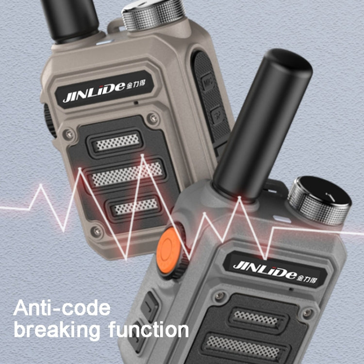 JINLIDE 3-5km 8W 6000mAh Hand-held Walkie Talkie Wireless Copy Frequency Ham Radio, G63 (Yellow), G63 (Gray), G63 (Green)