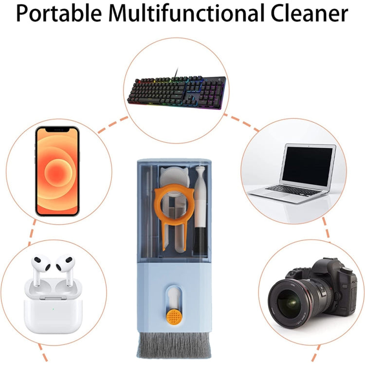 Q6S 10-in-1 Bluetooth Headphone Cleaning Pen Mobile Computer Keyboard Screen Digital Camera Cleaning Kit