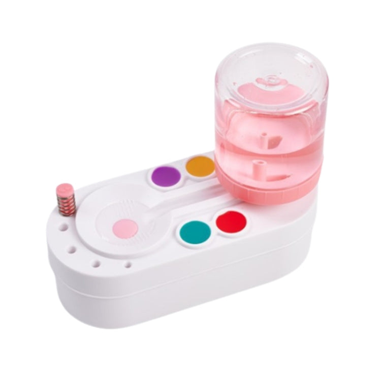 2nd Generation Oil Painting Brush Cleaner Tool with Water Container Paint Pen Washer, GEN 2 Green, GEN 2 Pink