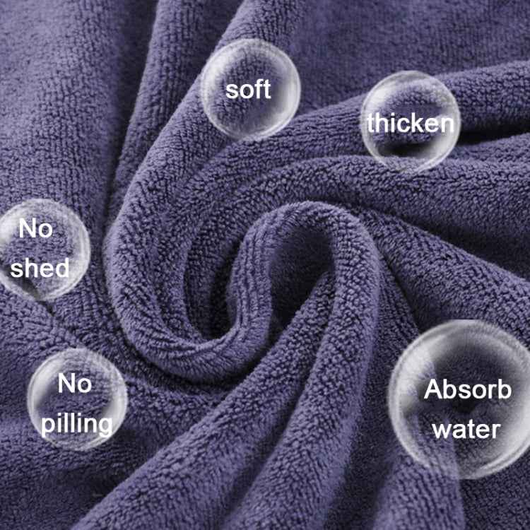 Nano Thickened Large Bath Towel Hairdresser Beauty Salon Adult With Soft Absorbent Towel, 80x180cm