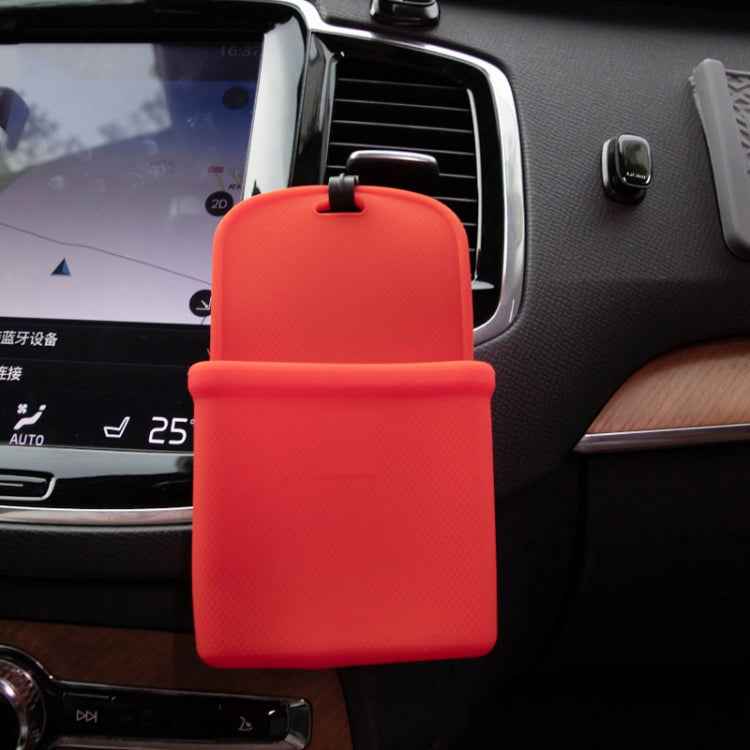 Wear-Resistant Silicone Mobile Phone Bag For Car Air Outlet