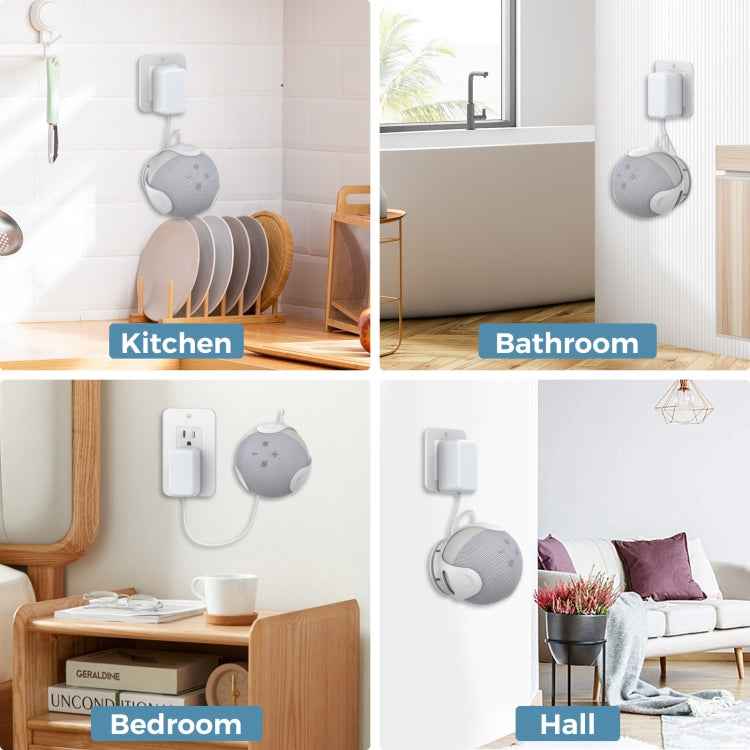 For Amazon Echo Dot 4/5 AhaStyle PT183 Speaker Wall Storage Stand
