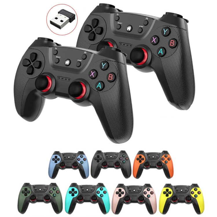 KM-029   2.4G One for Two Doubles Wireless Controller Support PC / Linux / Android / TVbox, KM-029 (Lemon Yellow), KM-029 (Mountain Blue), KM-029 (Battle Gray), KM-029 (Elegant Silver), KM-029 (Mint Green), KM-029 (Cangling Green)                      ...