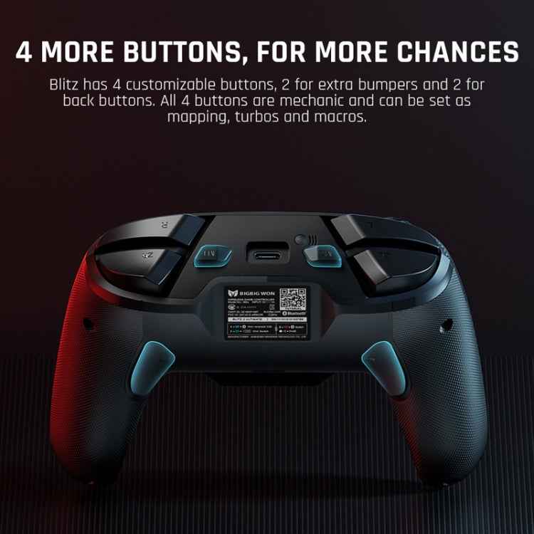 Full Mechanical Gamepad Bluetooth Wired Dual Mode Support Switch / PC / Android / IOS