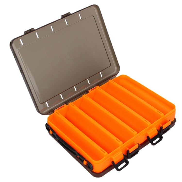 Double Side Luya Tool Box Translucent Bait Organizer, HB326 10 Grids, HB327 14 Grids