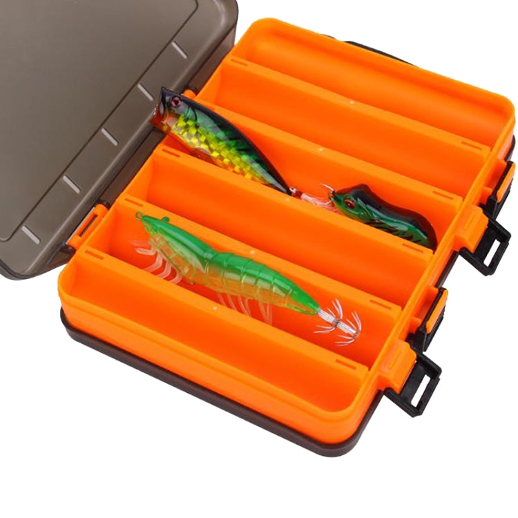 Double Side Luya Tool Box Translucent Bait Organizer, HB326 10 Grids, HB327 14 Grids