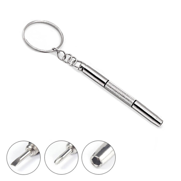 3 In 1 Watch Repair Mini Screwdriver Multifunctional Eyeglass Repair Screwdriver
