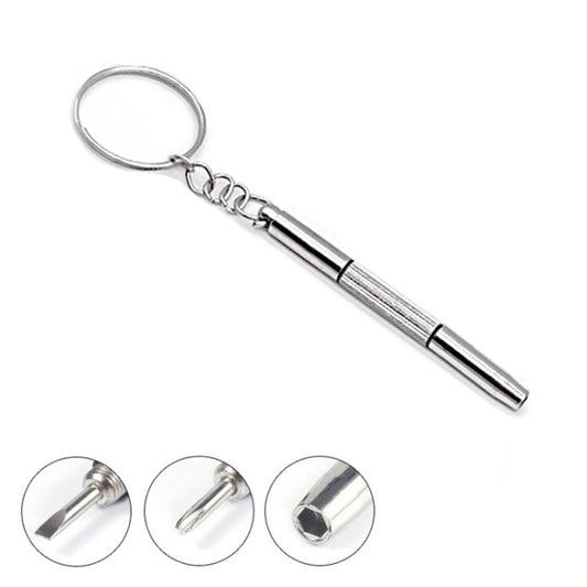 3 In 1 Watch Repair Mini Screwdriver Multifunctional Eyeglass Repair Screwdriver