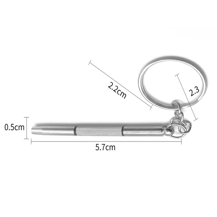 3 In 1 Watch Repair Mini Screwdriver Multifunctional Eyeglass Repair Screwdriver