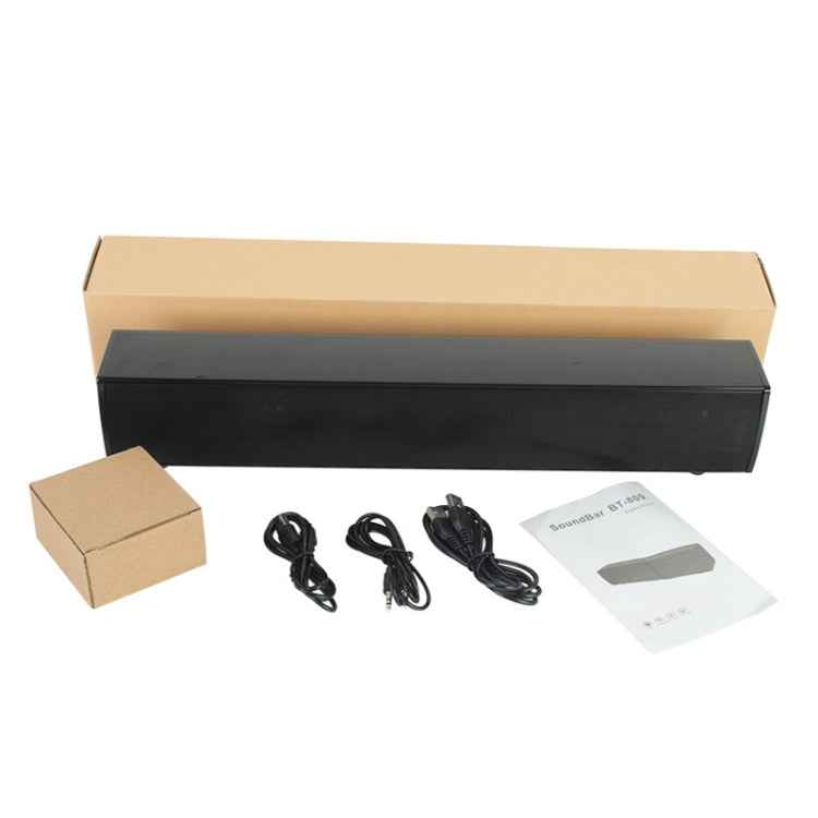 BT809S Desktop Long Gaming Bluetooth Speaker Computer USB Plug-in Intelligent Ambient Light Audio