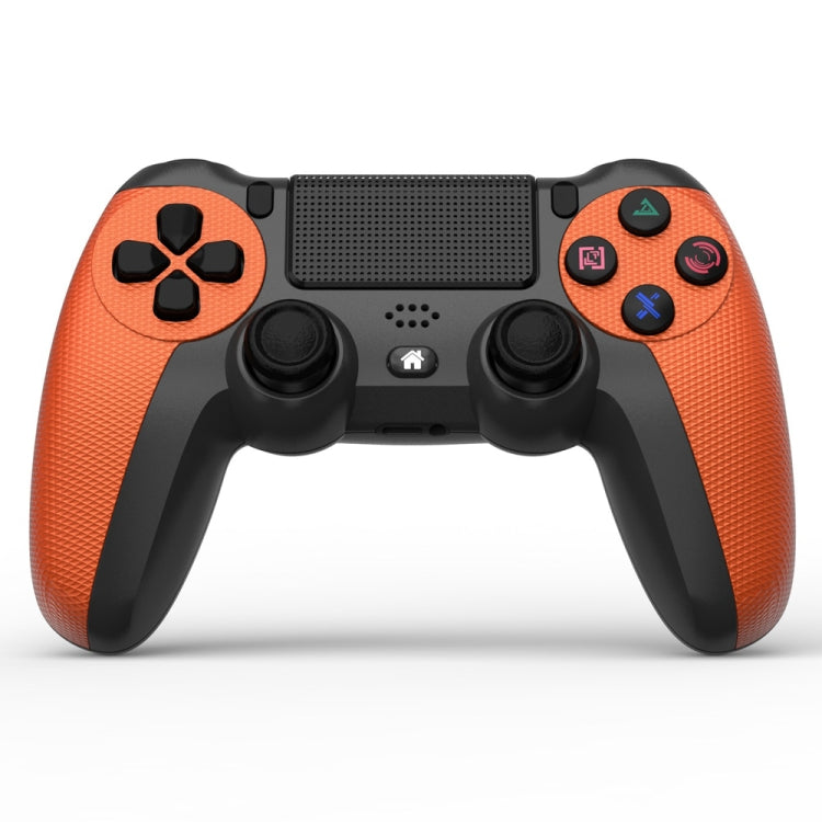 KM048 For PS4 Bluetooth Wireless Gamepad Controller 4.0 With Light Bar, KM048 (Cangling Green), KM048 (Vitality Orange), KM048 (Rose Pink), KM048 (Lemon Yellow), KM048 (Mountain Blue), KM048 (Battle Gray), KM048 (Elegant Silver), KM048 (Elegant White) ...