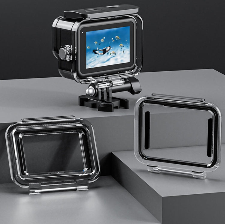 For GoPro Hero11 Black / HERO10 Black / HERO9 Black TELESIN Waterproof Case Full Scene Anti-Fog Underwater Diving Housing