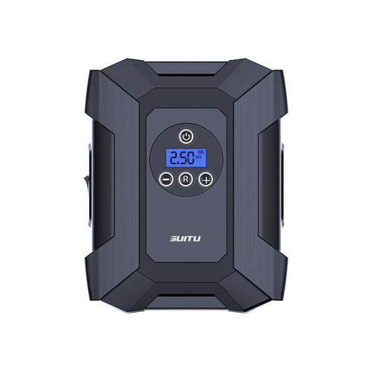 SUITU  ST-818 Wireless Car Air Pump Digital Display Tire Inflator With LED Lighting, Wireless Digital Display