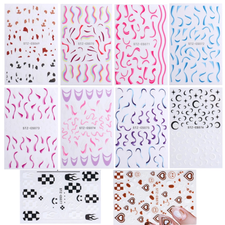 French Style Manicure Sticker Pop Stripe Line Nail Sticker, Stz-CS069, Stz-CS070, Stz-CS071, Stz-CS072, Stz-CS073, Stz-CS074, Stz-CS075, Stz-CS076, Stz-CS077, Stz-CS078, Stz-CS079, Stz-CS090, Stz-CS091, Stz-CS092, Stz-CS116, Stz-CS117, Stz-CS118�������...