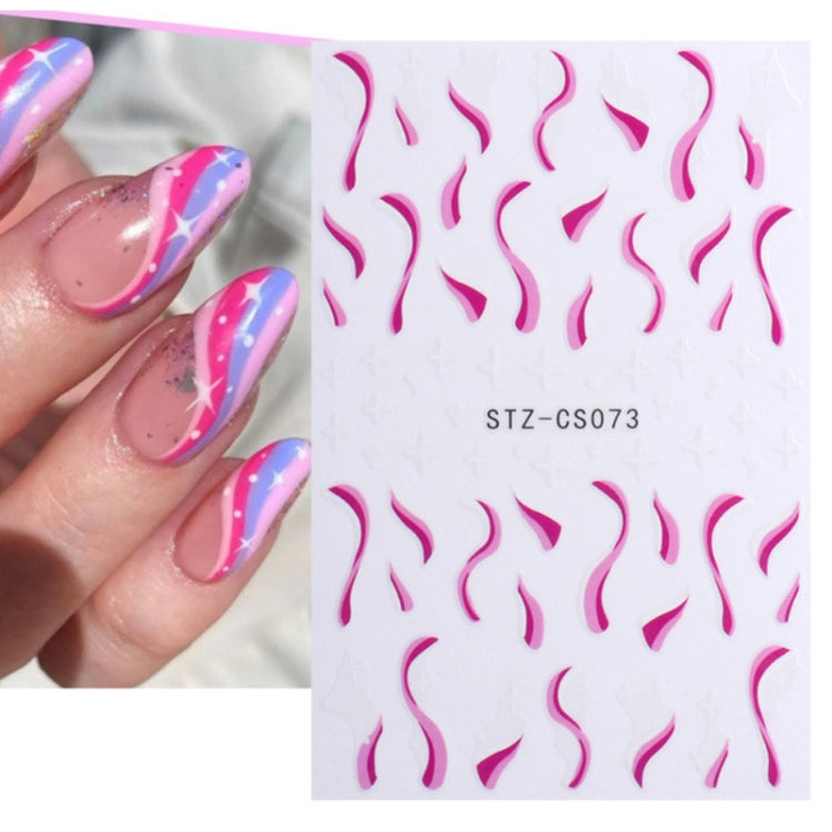 French Style Manicure Sticker Pop Stripe Line Nail Sticker, Stz-CS069, Stz-CS070, Stz-CS071, Stz-CS072, Stz-CS073, Stz-CS074, Stz-CS075, Stz-CS076, Stz-CS077, Stz-CS078, Stz-CS079, Stz-CS090, Stz-CS091, Stz-CS092, Stz-CS116, Stz-CS117, Stz-CS118�������...