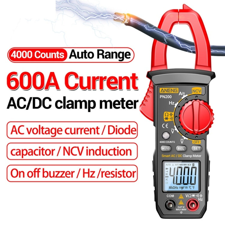 ANENG PN200 AC/DC Measurement High Precision Multifunctional Clamp Meter