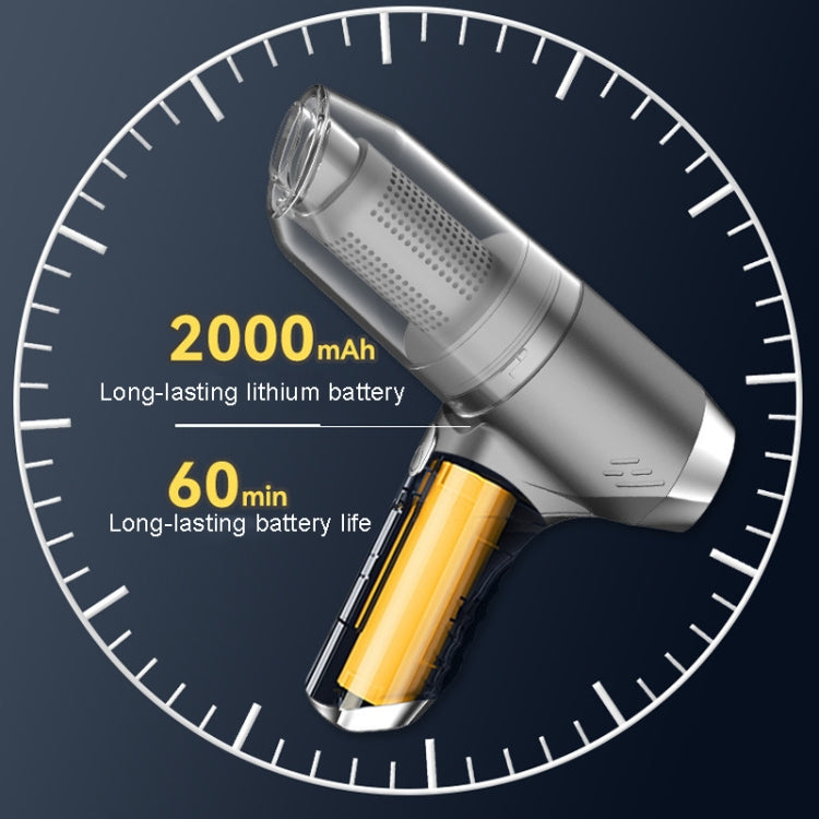 SUITU ST-6671 Wireless Car Vacuum Cleaner Small Handheld Blowing and Suction Dual Use, Style: