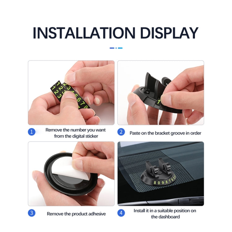 R-2017 Car Mobile Phone Holder 360 Degree Rotatable Swan Stand