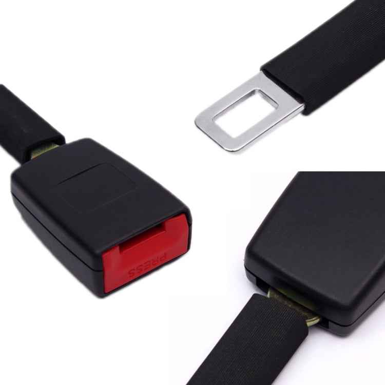 25cm Car Seat Belt Extension Snap Button, 25cm Black, 25cm Beige, 25cm Grey