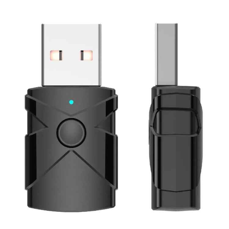 M137 5 in 1 Car USB Bluetooth 5.2 Receiver Transmitter, M137
