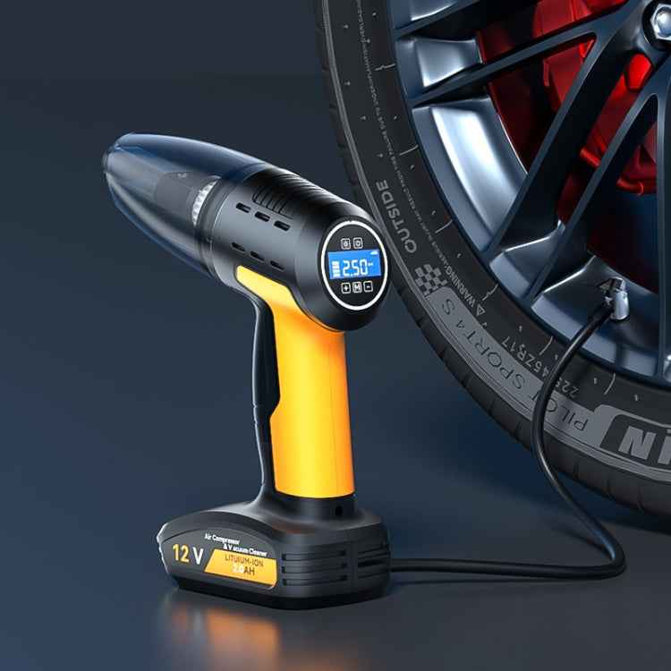 5 In 1 60W  Double Motor Car Vacuum Cleaner With Blowing Air Pump Pressure Measuring Lighting Function, SUITU ST-6637 Wired, SUITU ST-6637  Wireless Model, SUITU ST-6637 Wired +Toolbox, SUITU ST-6637  Wireless+Toolbox