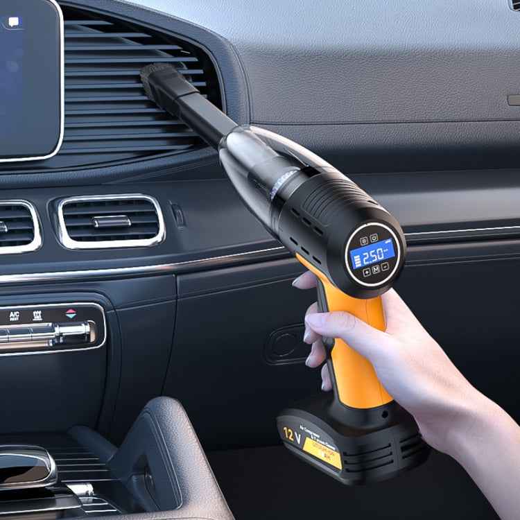 5 In 1 60W  Double Motor Car Vacuum Cleaner With Blowing Air Pump Pressure Measuring Lighting Function, SUITU ST-6637 Wired, SUITU ST-6637  Wireless Model, SUITU ST-6637 Wired +Toolbox, SUITU ST-6637  Wireless+Toolbox