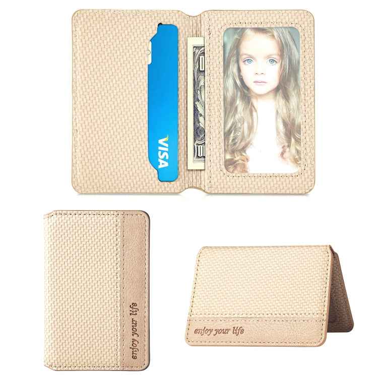 Multifunctional Mobile Phone Back Sticker Card Bag with Bracket Function