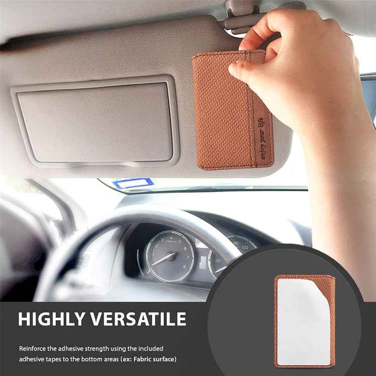 Multifunctional Mobile Phone Back Sticker Card Bag with Bracket Function