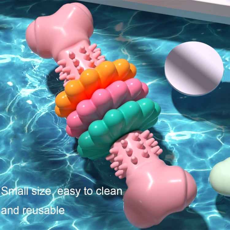 BG5056 TPR Pet Chewing Toys Bone Shape Dog Teething Stick, BG5056 (Blue), BG5056 (Pink), BG5056 ( Green)