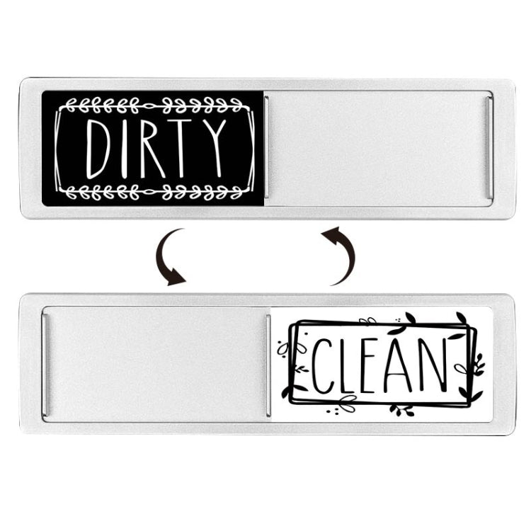 Dishwasher Magnet Clean Dirty Sign Double-Sided Refrigerator Magnet