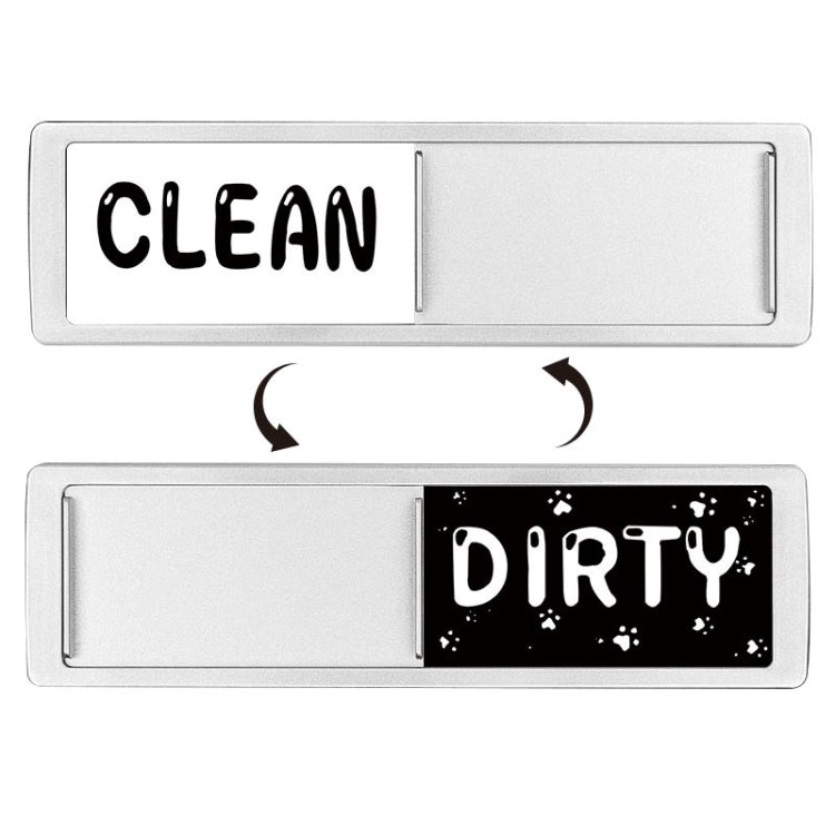 Dishwasher Magnet Clean Dirty Sign Double-Sided Refrigerator Magnet