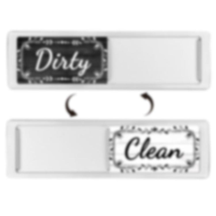 Dishwasher Magnet Clean Dirty Sign Double-Sided Refrigerator Magnet