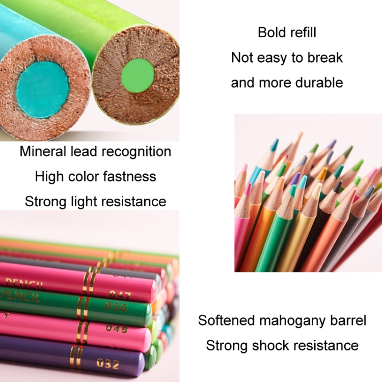 Water-soluble Core Hand-painted Color Pencil Set, 48 Color, 72 Color, 120 Color, 180 Color, 210 Color