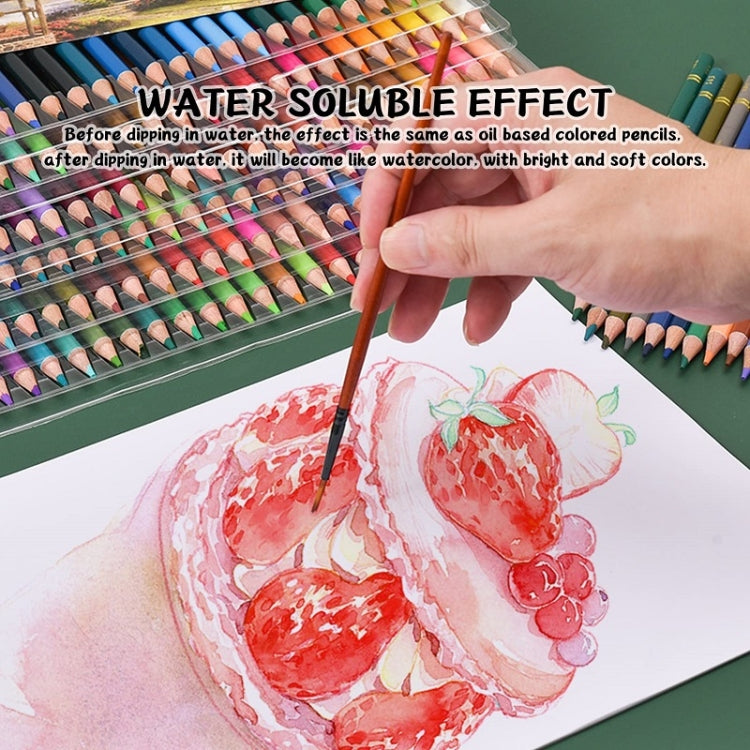 Water-soluble Core Hand-painted Color Pencil Set, 48 Color, 72 Color, 120 Color, 180 Color, 210 Color