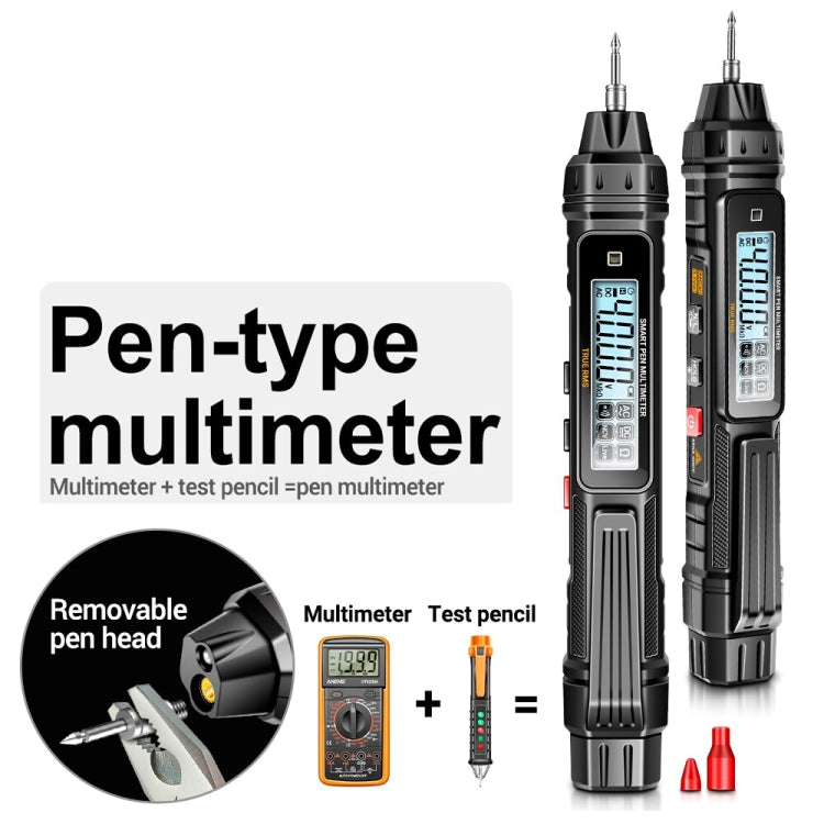 Electrician Induction Test Pen Fully Intelligent Anti-burning High-precision Digital Universal Meter