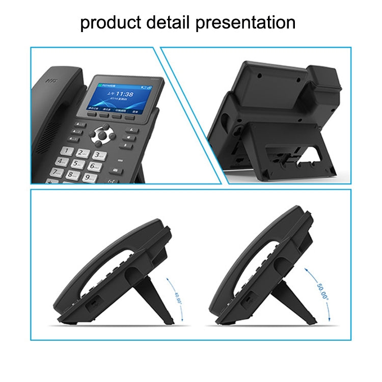 S135 PSTN+SIP Dual Mode Recording Smart Phone 6 Ways VOIP Network Phone IP Phone