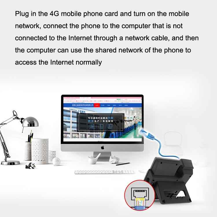 S01 Smart VOIP Network Phone 4G Full Netcom SIP Audio ConferenceBusiness Office Wireless Fixed Landline, S01