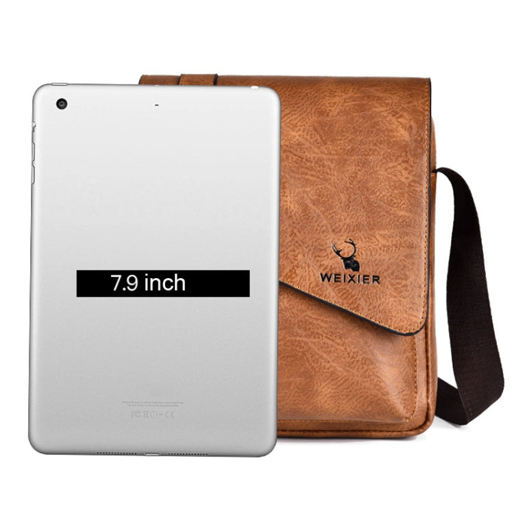 WEIXIER D266 Retro Crossbody Large Capacity Messenger Bag Shoulder Bag Tot Backpack