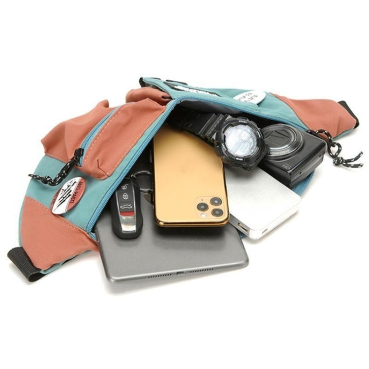 Canvas Crossbody Single Shoulder Backpack Light Sports Chest Bag