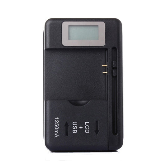 SS-5 Universal Cell Phone Battery Charger With USB Output & LCD Display, US Plug