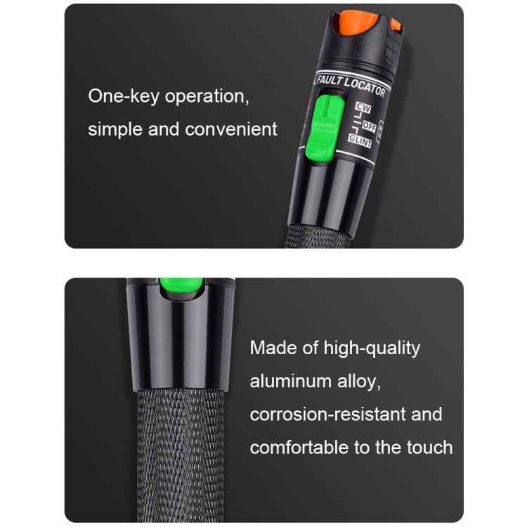 1-60 km Optical Fiber Red Light Pen 5/10/15/20/30/50/60MW Red Light Source Light Pen, 5mW Blue, 10mW Orange, 15mW Blue+Orange, 20mW White, 20mW Green, 30mW Purple, 30mW Green+Orange, 50mW Red, 50mW Yellow, 60mW Black