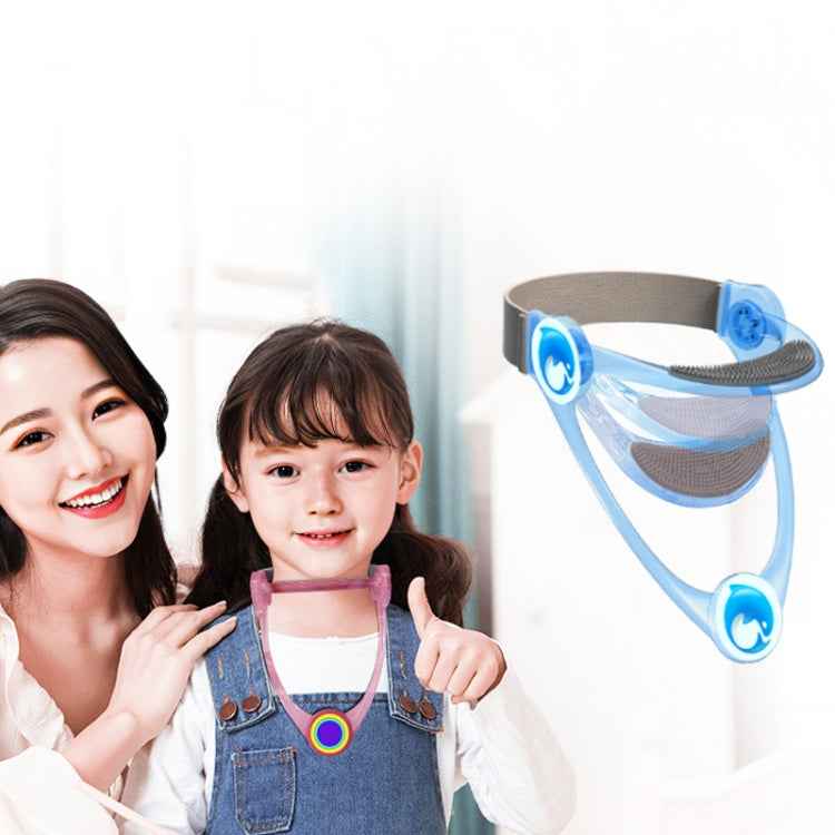 Children Oblique Neck Corrector Adjustable Neck Brace Neck Protector, Children (Pink), Children (Blue), Children (Transparent)