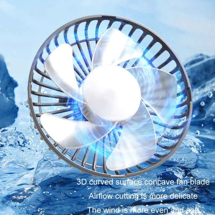 F508 Car Rear Seat USB Air Speed Adjustable Hose Fan, F508